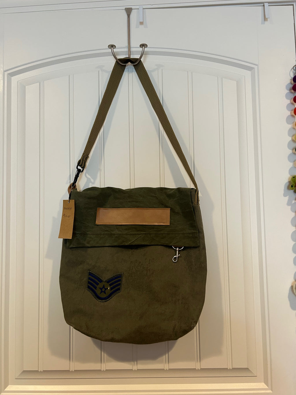 Vintage Army Tote