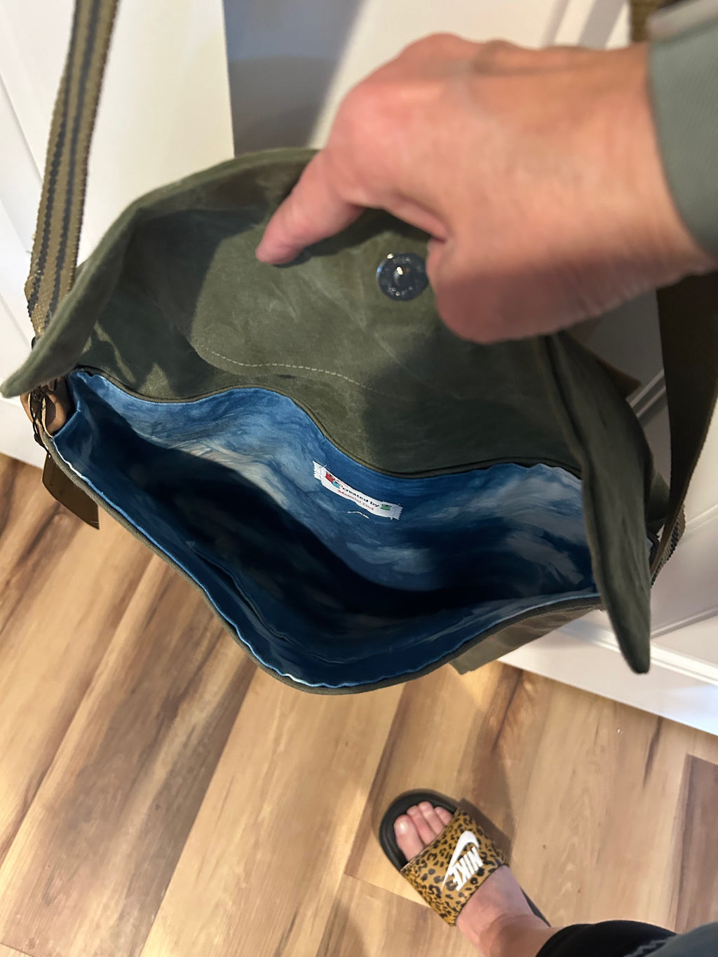 Vintage Army Tote