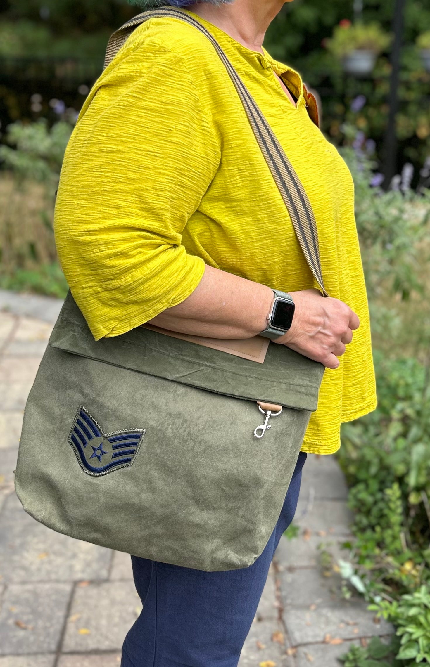 Vintage Army Tote